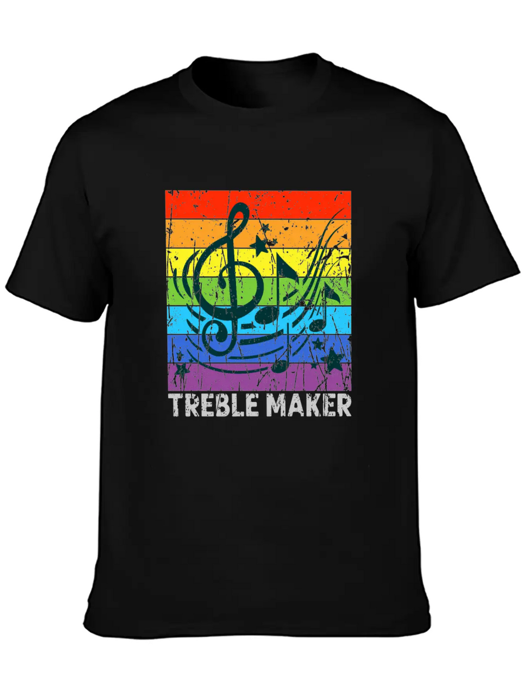 Treble Maker - Musician Breathable Graphic T-Shirt – Perfect For Casual Days