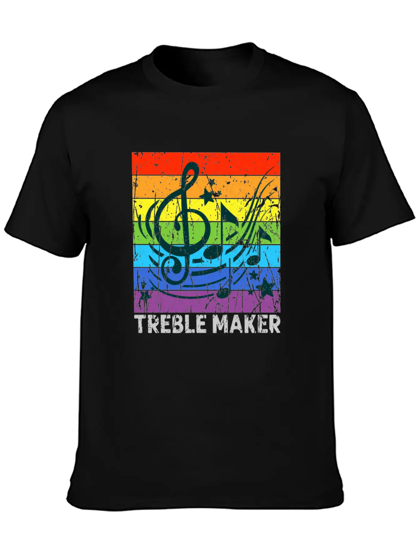 Treble Maker - Musician Breathable Graphic T-Shirt – Perfect For Casual Days
