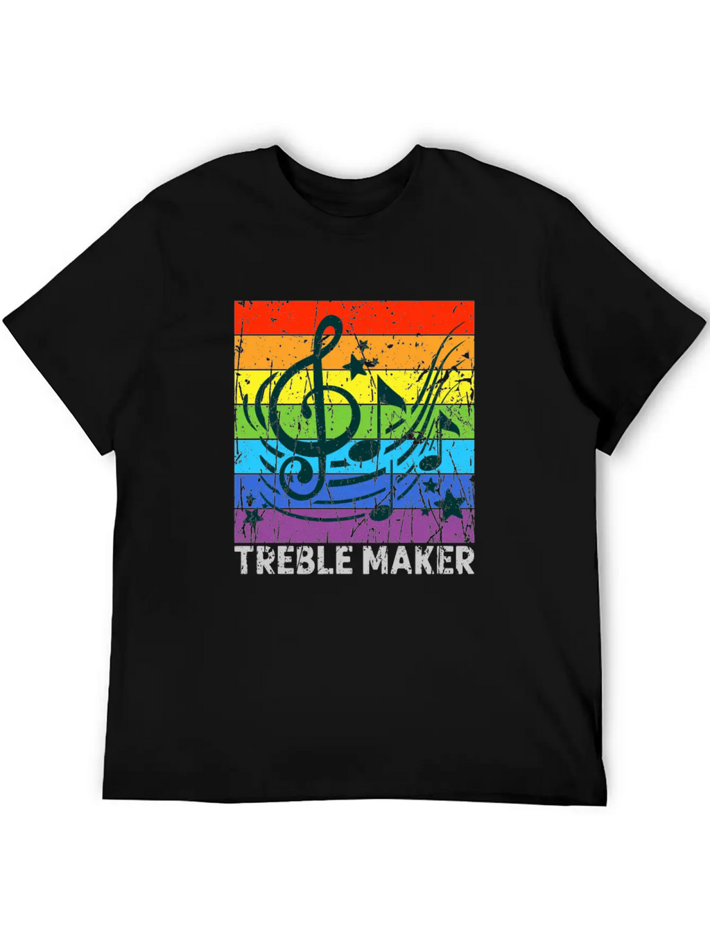 Treble Maker - Musician Breathable Graphic T-Shirt – Perfect For Casual Days