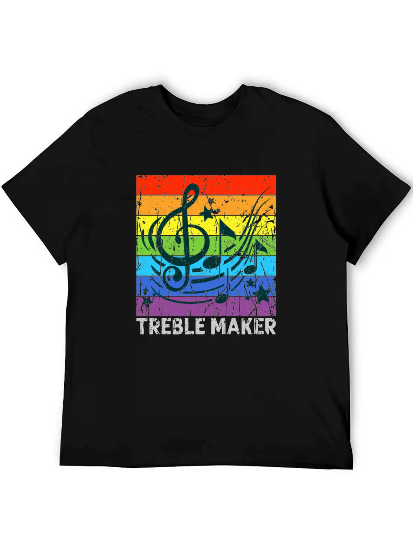 Treble Maker - Musician Breathable Graphic T-Shirt – Perfect For Casual Days