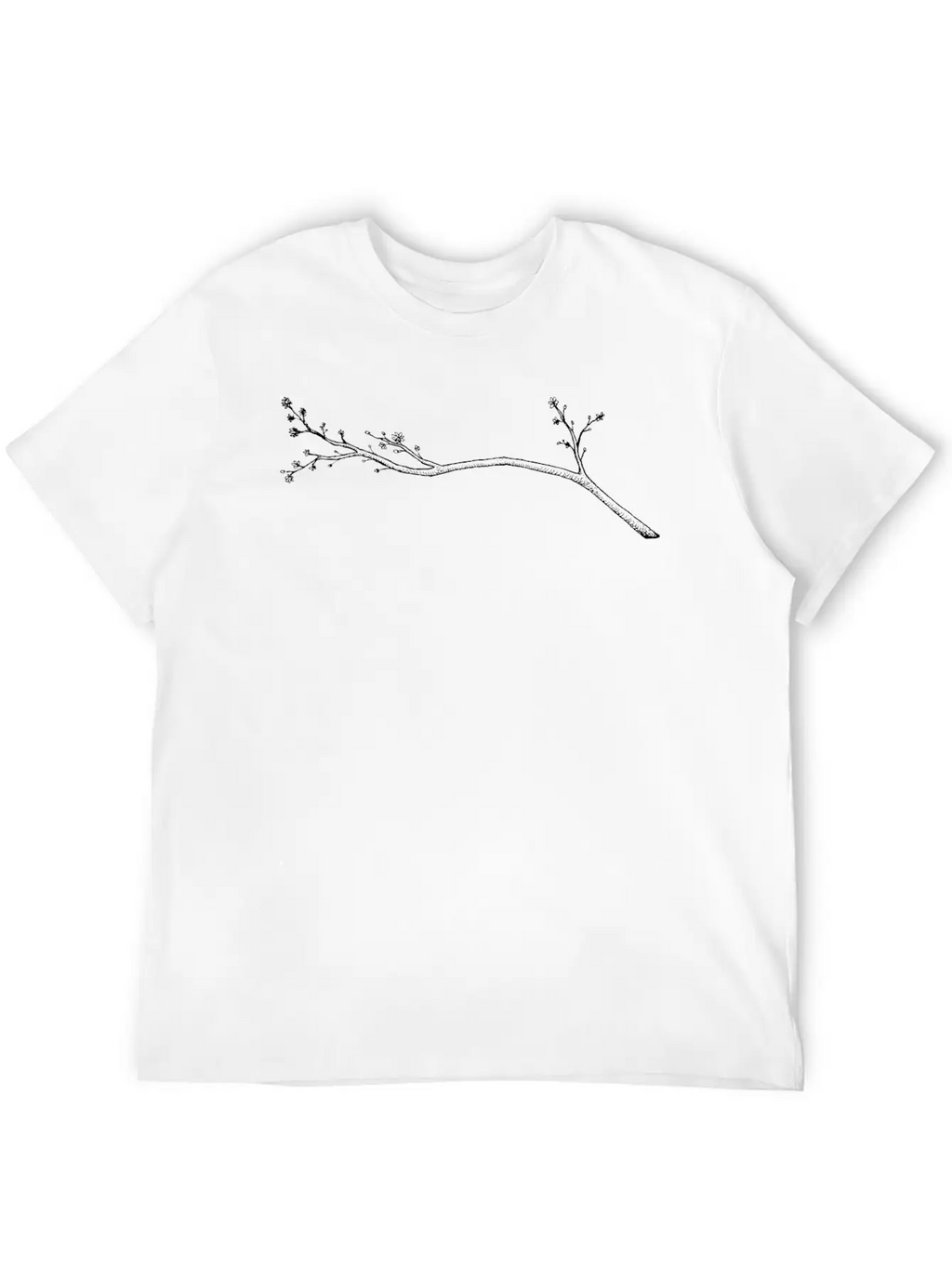 Tree Buds Breathable Soft Cotton T-Shirt – Timeless Casual Look