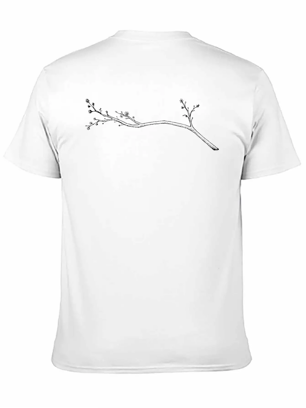 Tree Buds Breathable Soft Cotton T-Shirt – Timeless Casual Look
