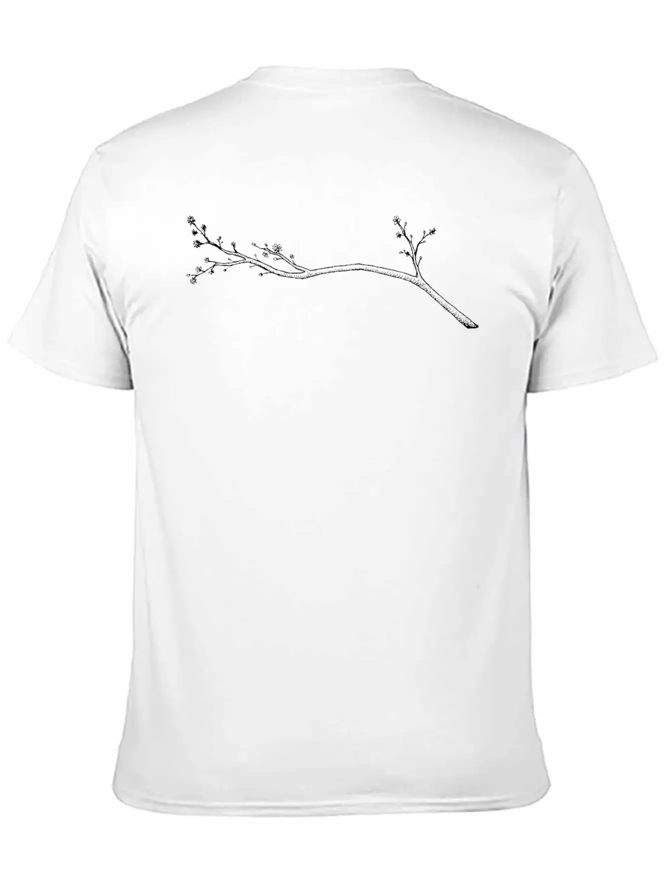 Tree Buds Breathable Soft Cotton T-Shirt – Timeless Casual Look