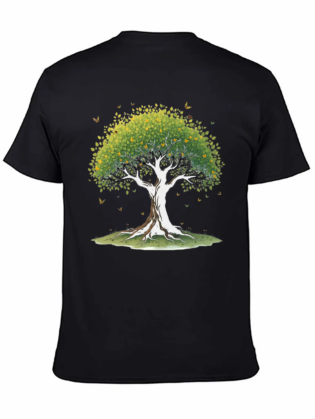 Tree Of Life Breathable Soft Cotton T-Shirt – Timeless Casual Look