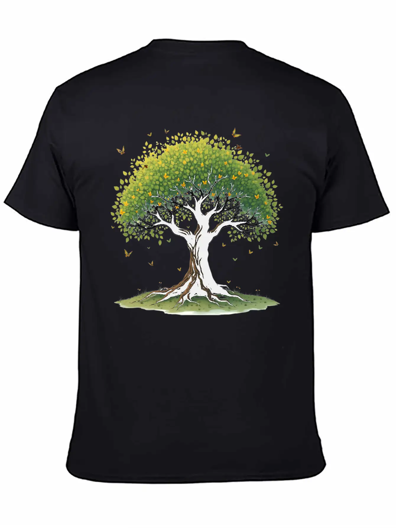 Tree Of Life Breathable Soft Cotton T-Shirt – Timeless Casual Look
