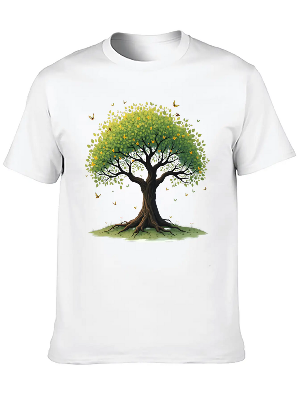 Tree Of Life Breathable Soft Cotton T-Shirt – Timeless Casual Look