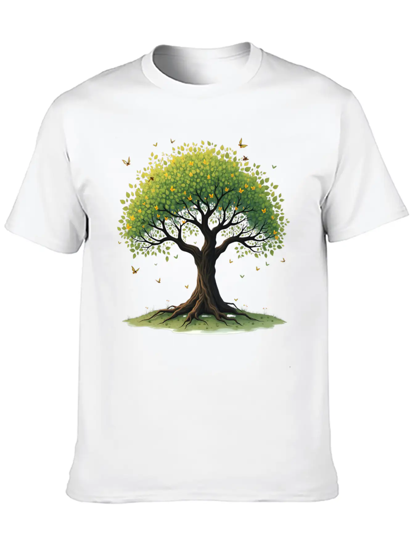 Tree Of Life Breathable Soft Cotton T-Shirt – Timeless Casual Look