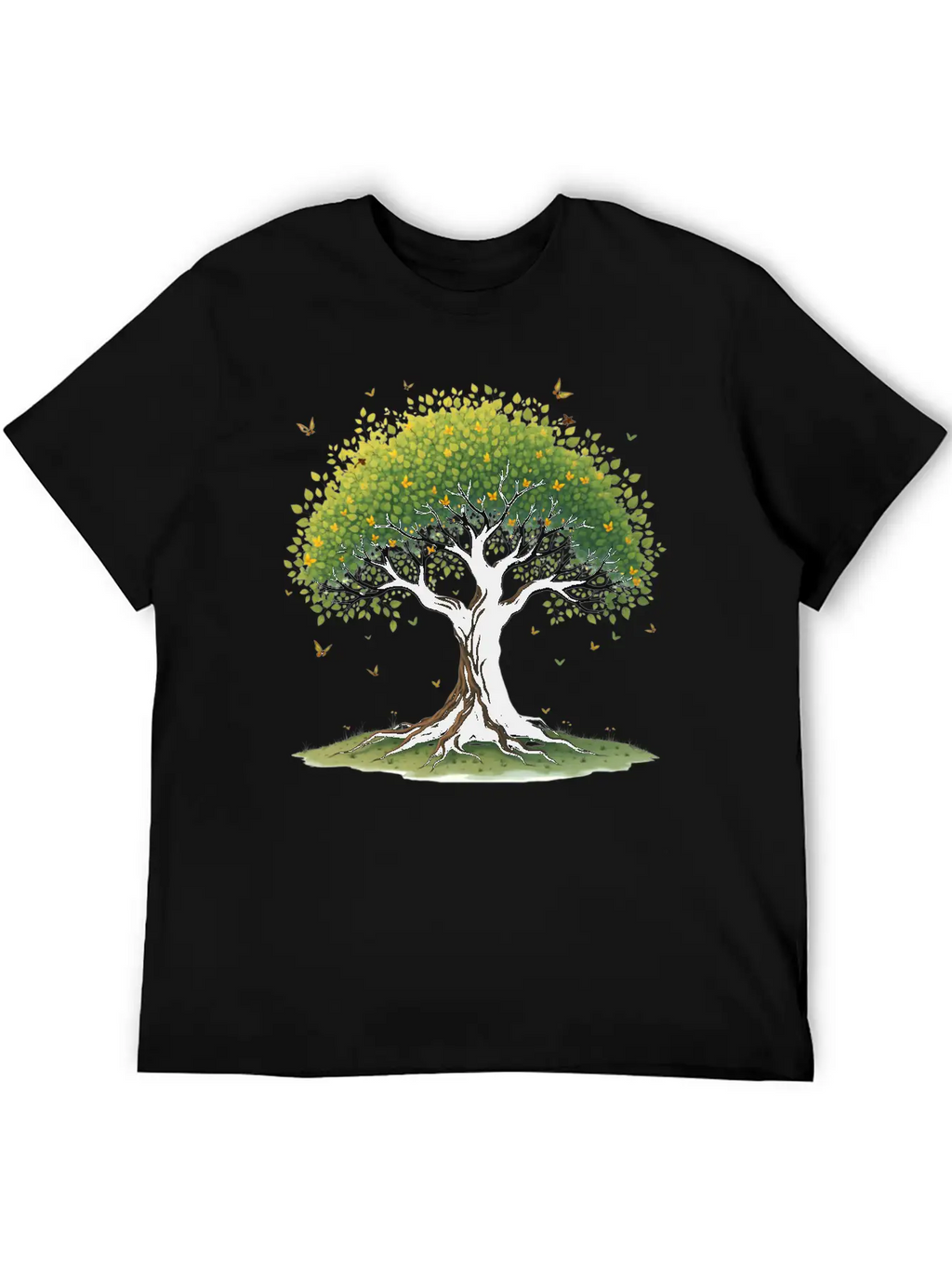 Tree Of Life Breathable Soft Cotton T-Shirt – Timeless Casual Look