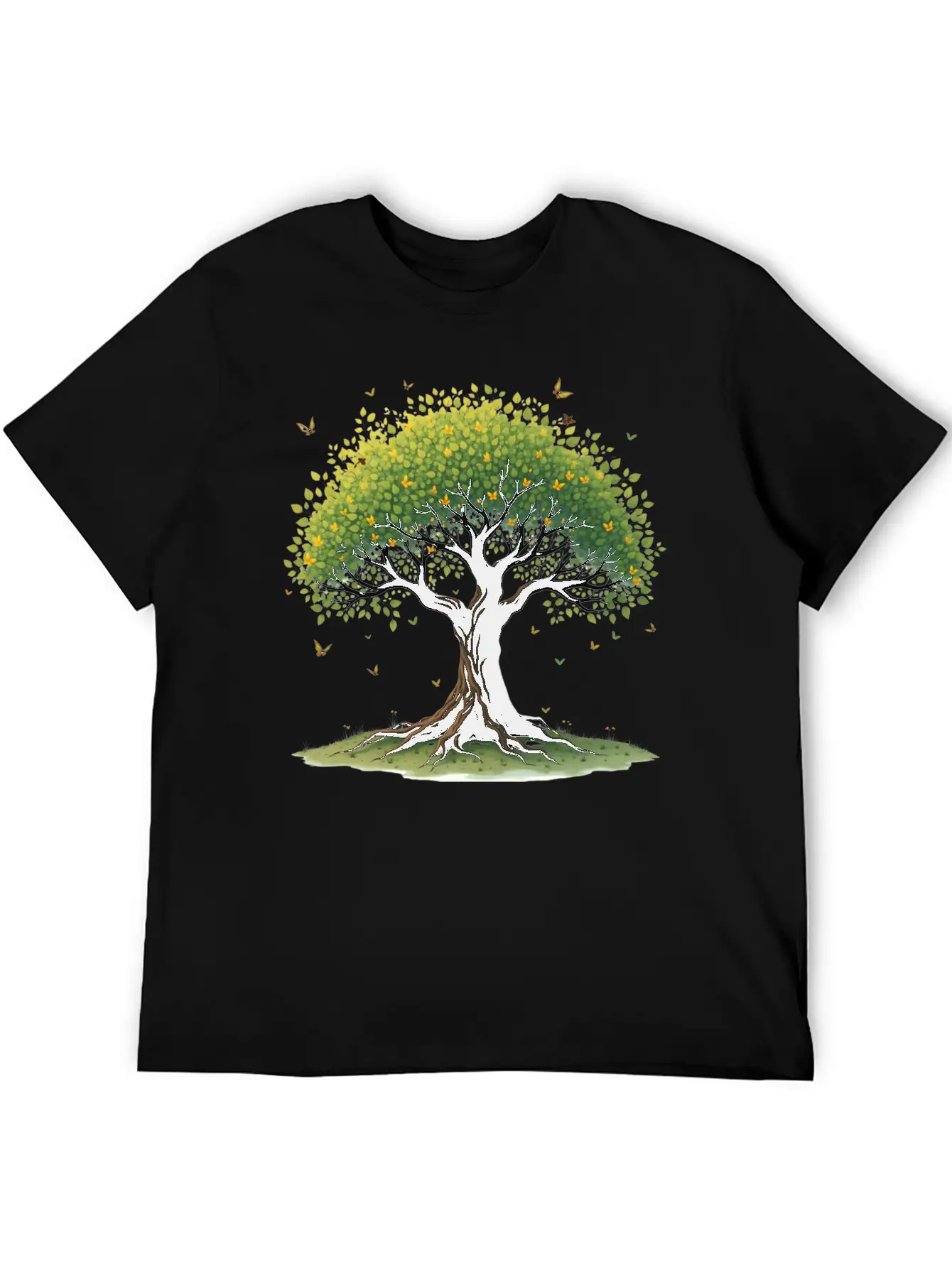 Tree Of Life Breathable Soft Cotton T-Shirt – Timeless Casual Look