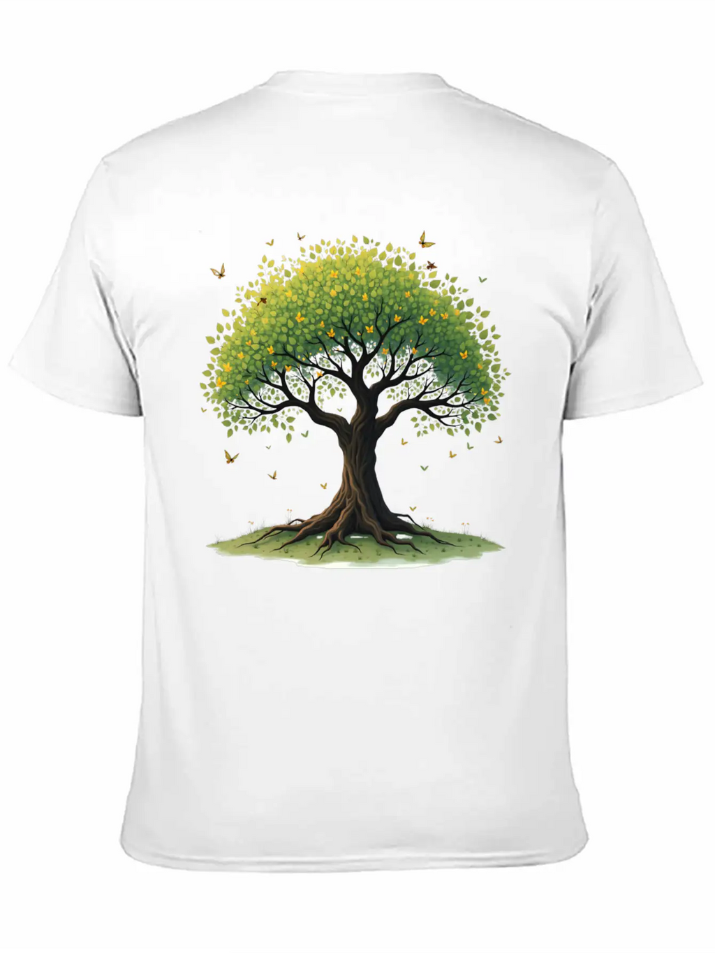 Tree Of Life Breathable Soft Cotton T-Shirt – Timeless Casual Look