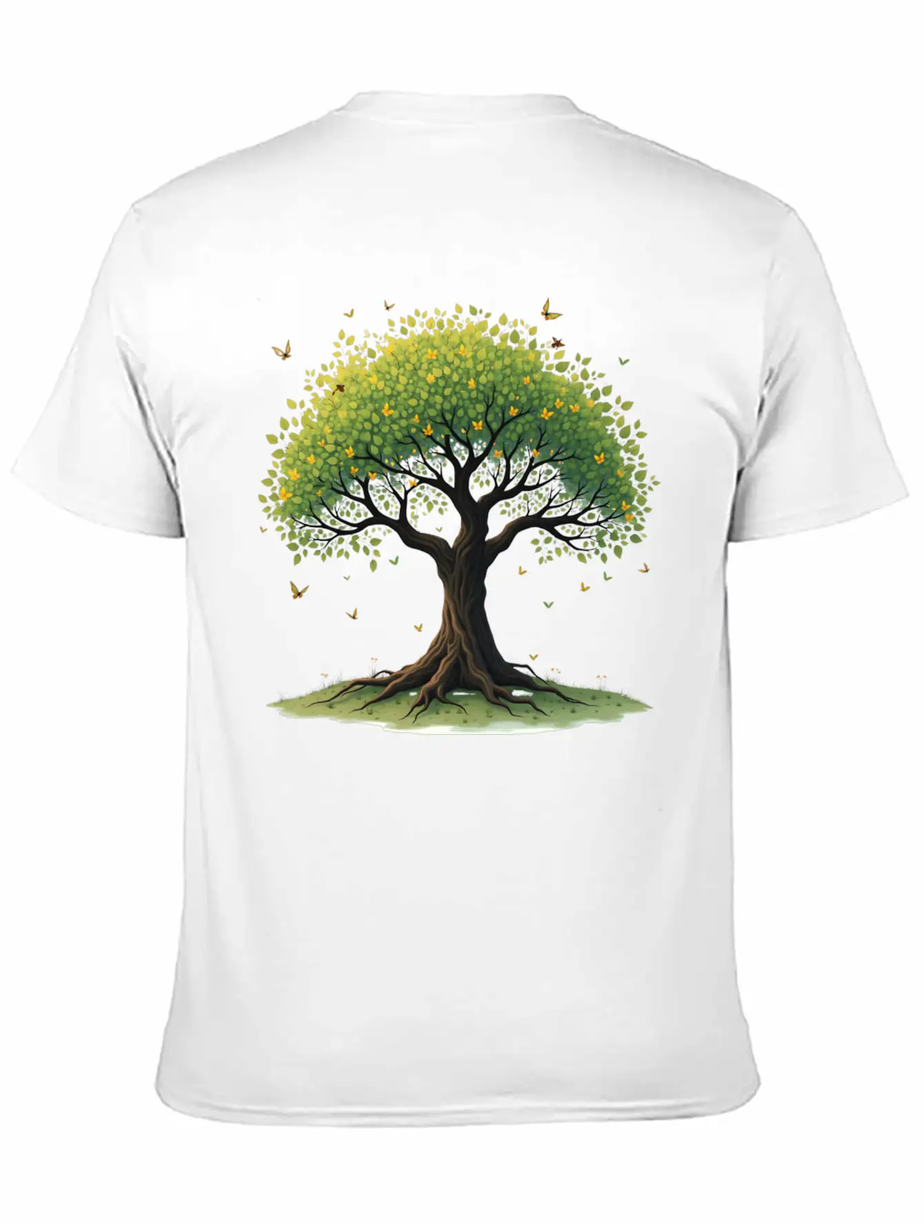 Tree Of Life Breathable Soft Cotton T-Shirt – Timeless Casual Look