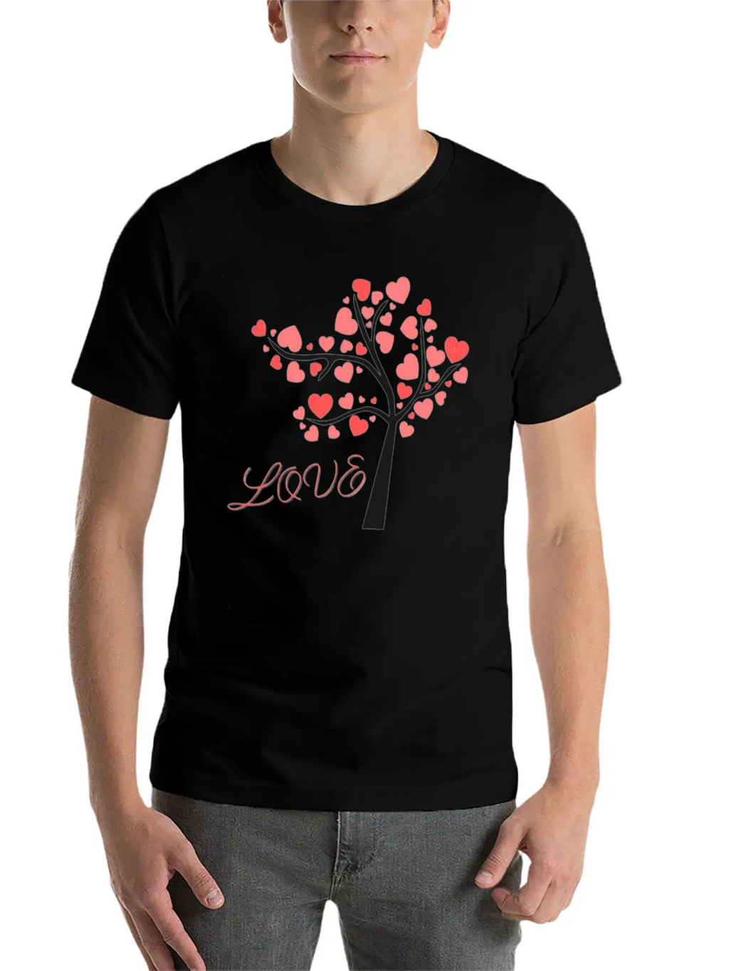 Tree Of Love Breathable Graphic T-Shirt – Perfect For Casual Days
