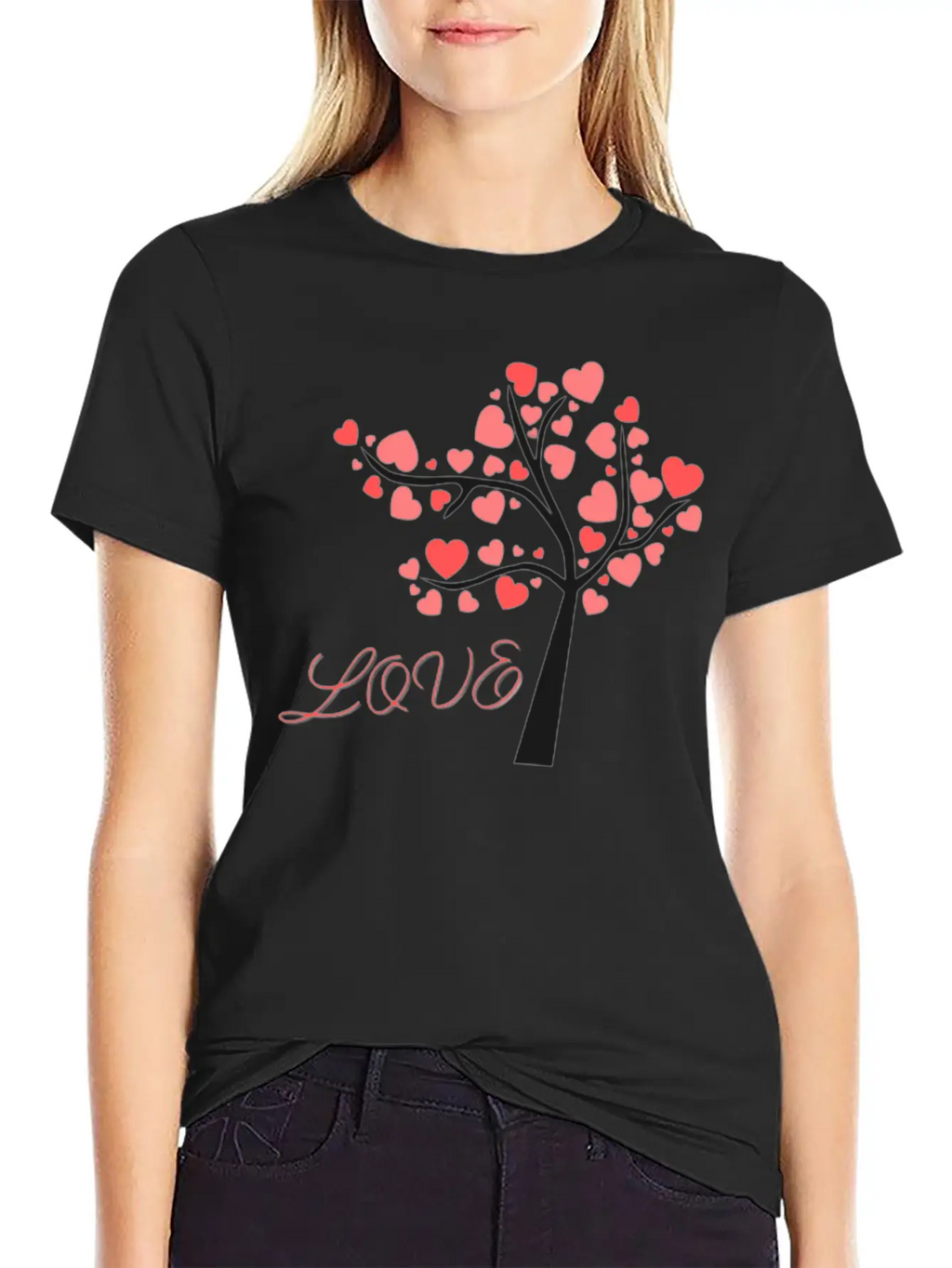 Tree Of Love Breathable Graphic T-Shirt – Perfect For Casual Days