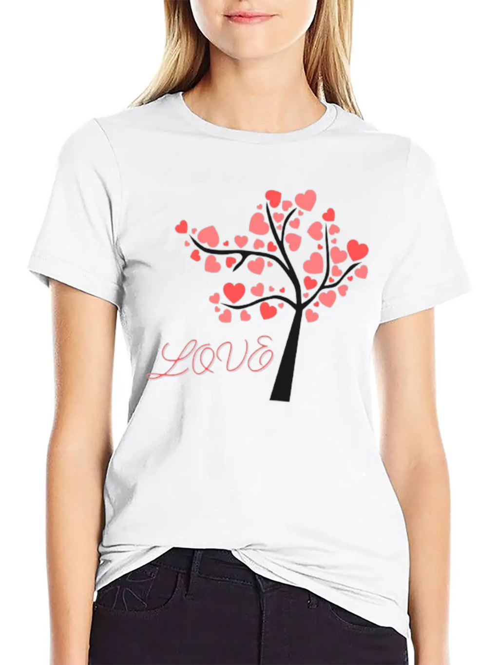 Tree Of Love Breathable Graphic T-Shirt – Perfect For Casual Days