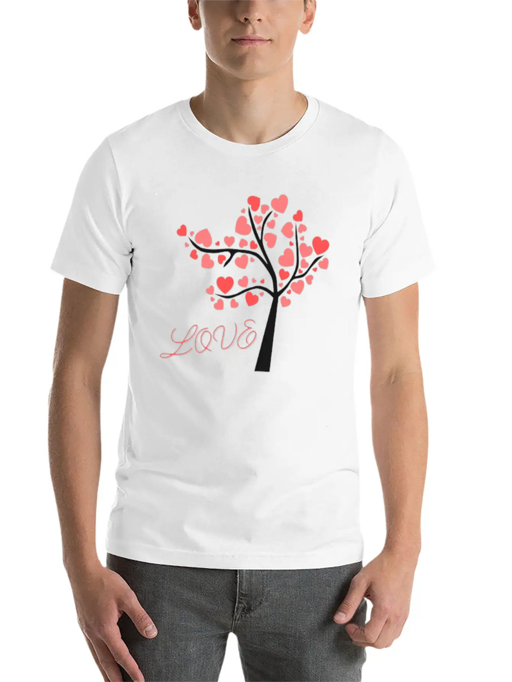 Tree Of Love Breathable Graphic T-Shirt – Perfect For Casual Days