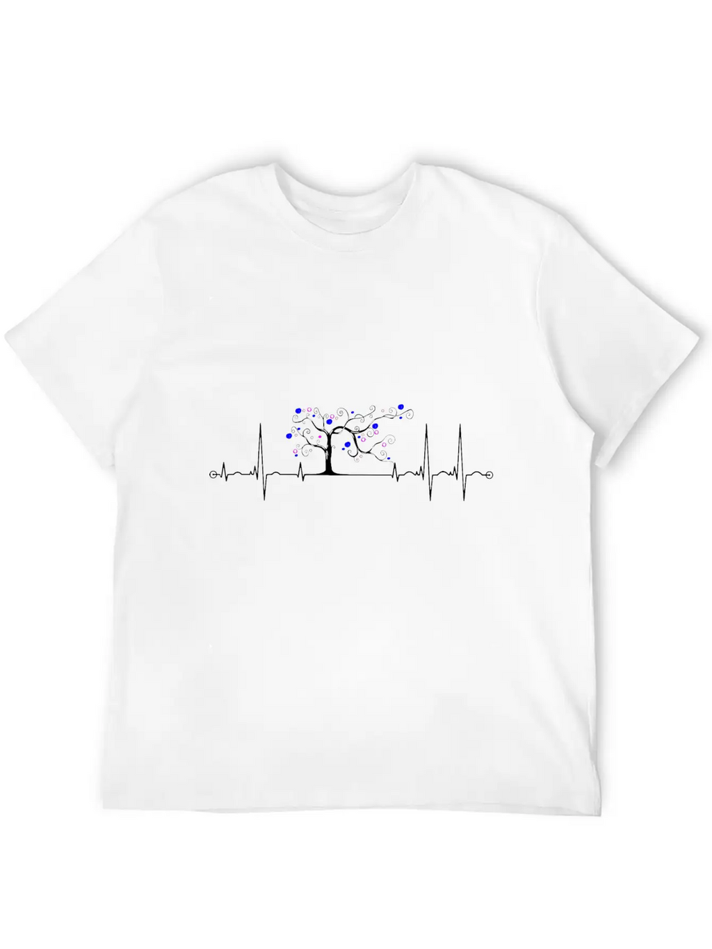 Tree Puls Unisex Casual T-Shirt – Clean Design For Daily Comfort
