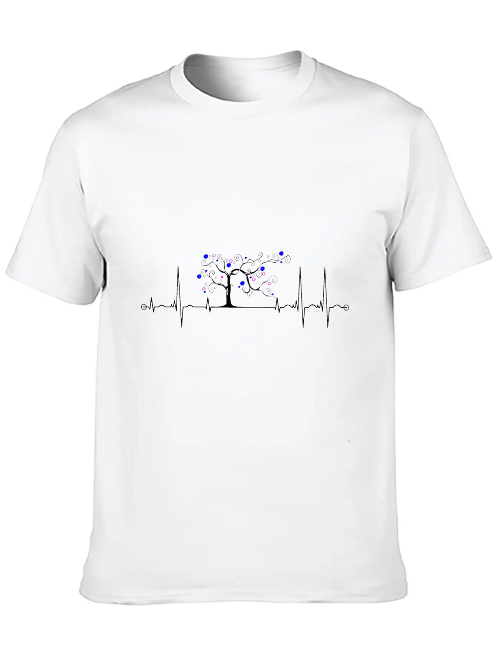 Tree Puls Unisex Casual T-Shirt – Clean Design For Daily Comfort