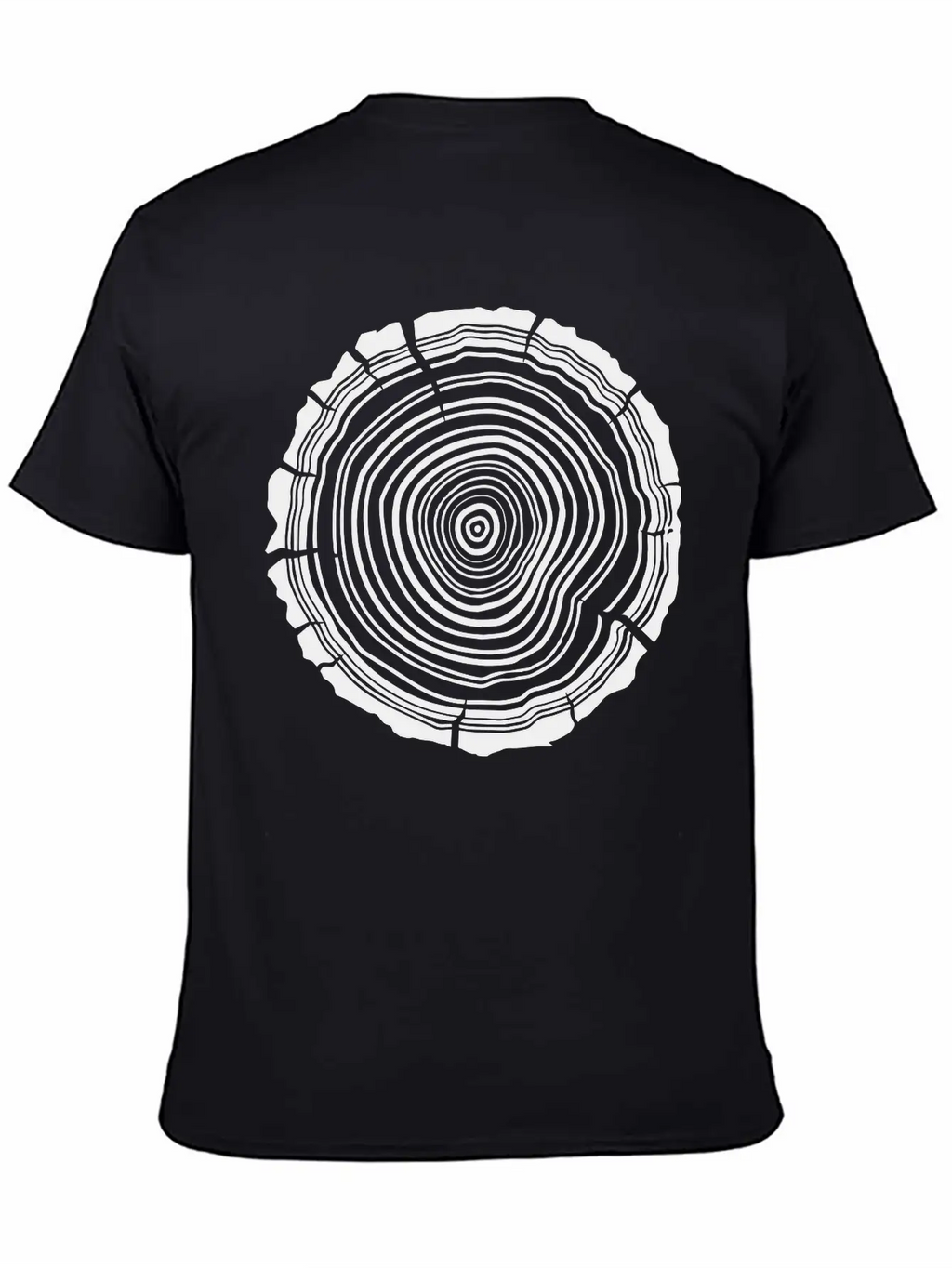 Tree Rings Essential Unisex Summer Tee – Soft Cotton Casual Fit
