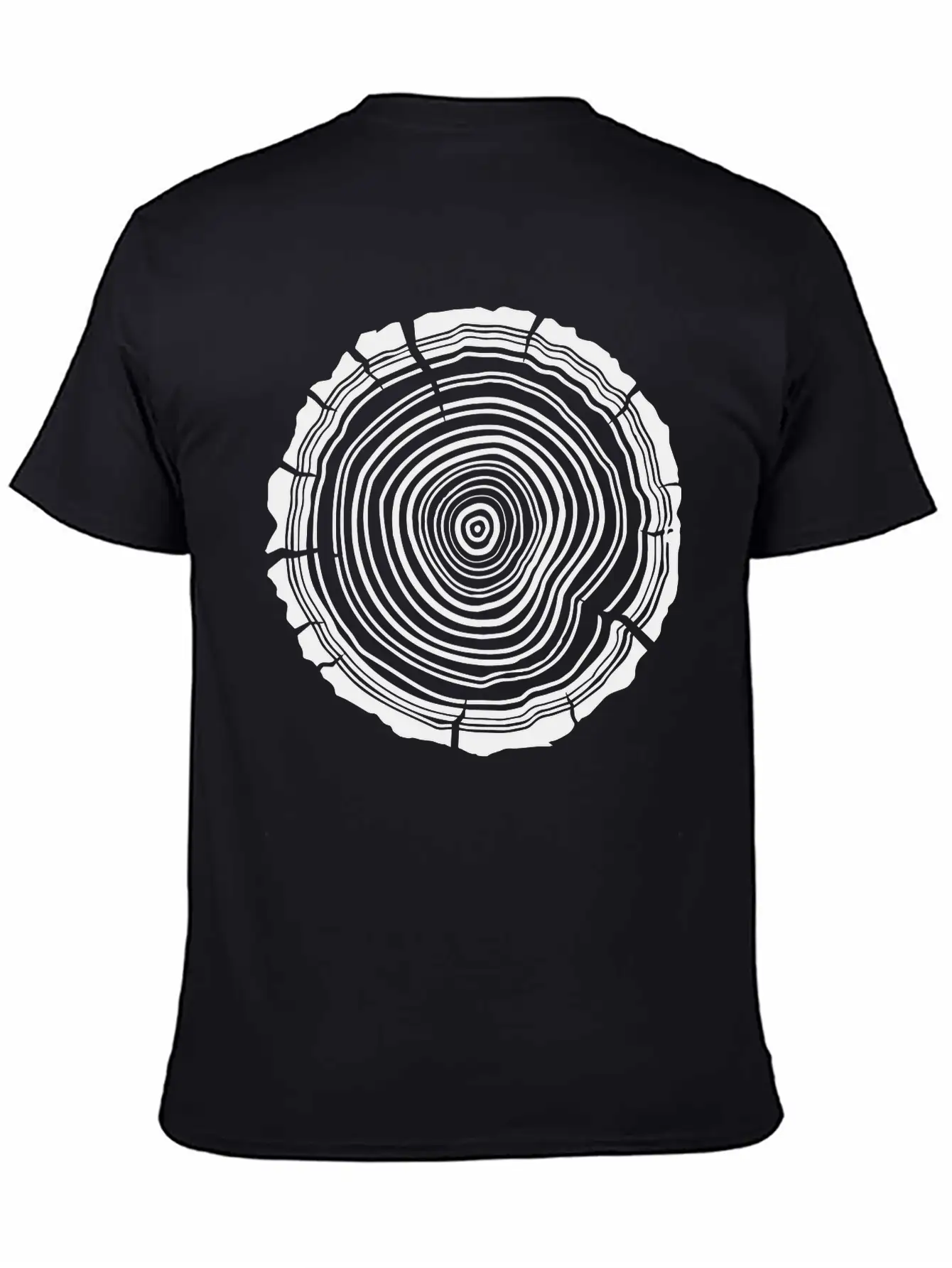 Tree Rings Essential Unisex Summer Tee – Soft Cotton Casual Fit