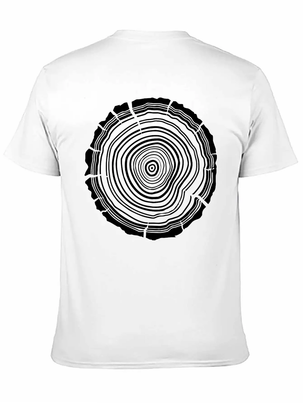 Tree Rings Essential Unisex Summer Tee – Soft Cotton Casual Fit