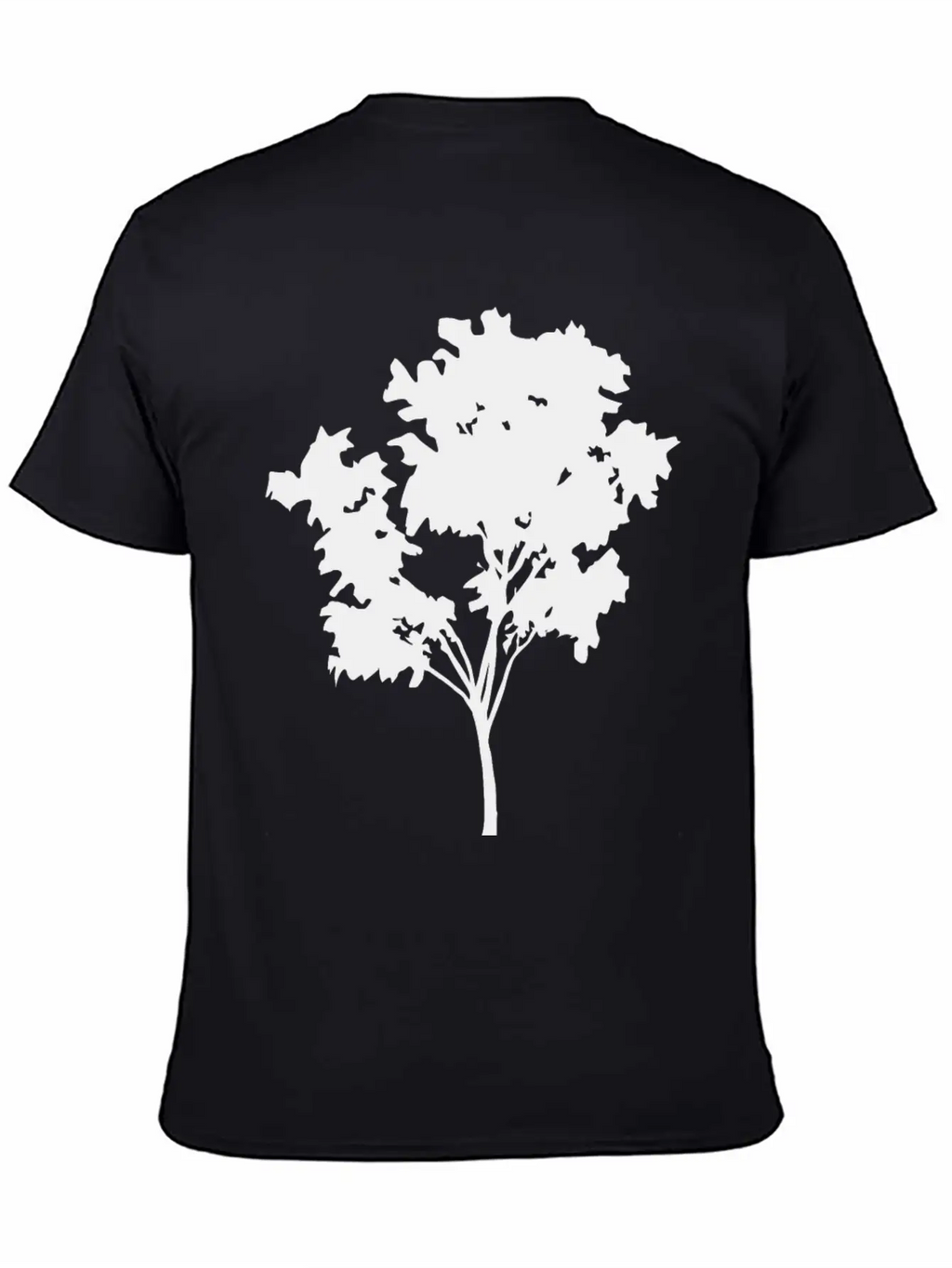 Tree Silhouette Relaxed Everyday Tee – Lightweight And Durable Cotton