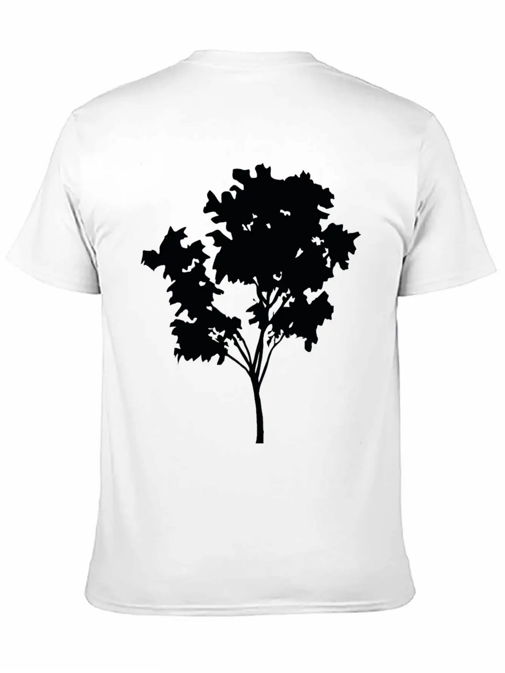 Tree Silhouette Relaxed Everyday Tee – Lightweight And Durable Cotton