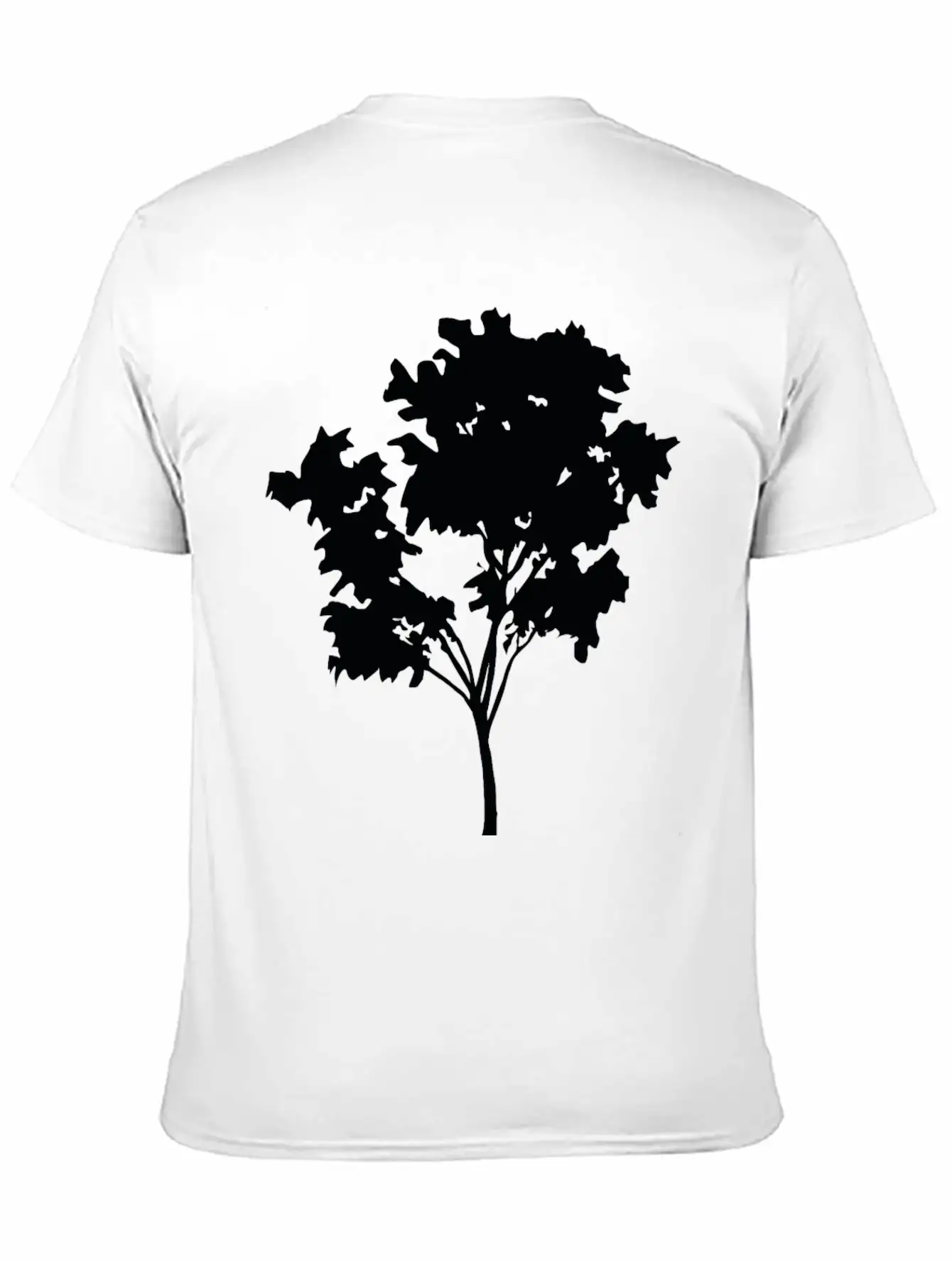 Tree Silhouette Relaxed Everyday Tee – Lightweight And Durable Cotton