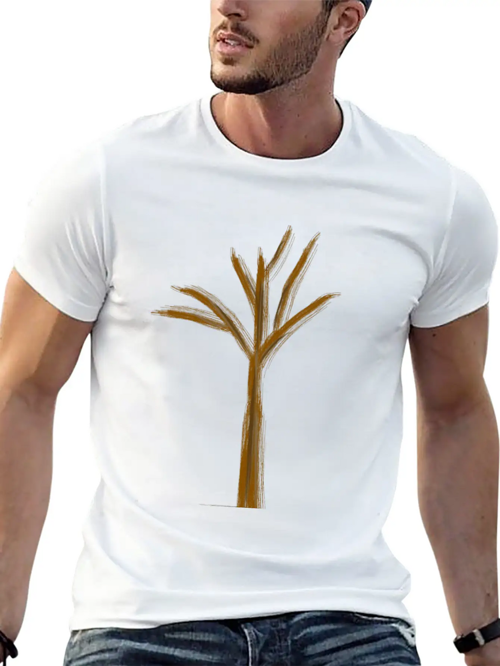 Tree Without Leaves Basic Graphic T-Shirt – Daily Comfort In Soft Cotton