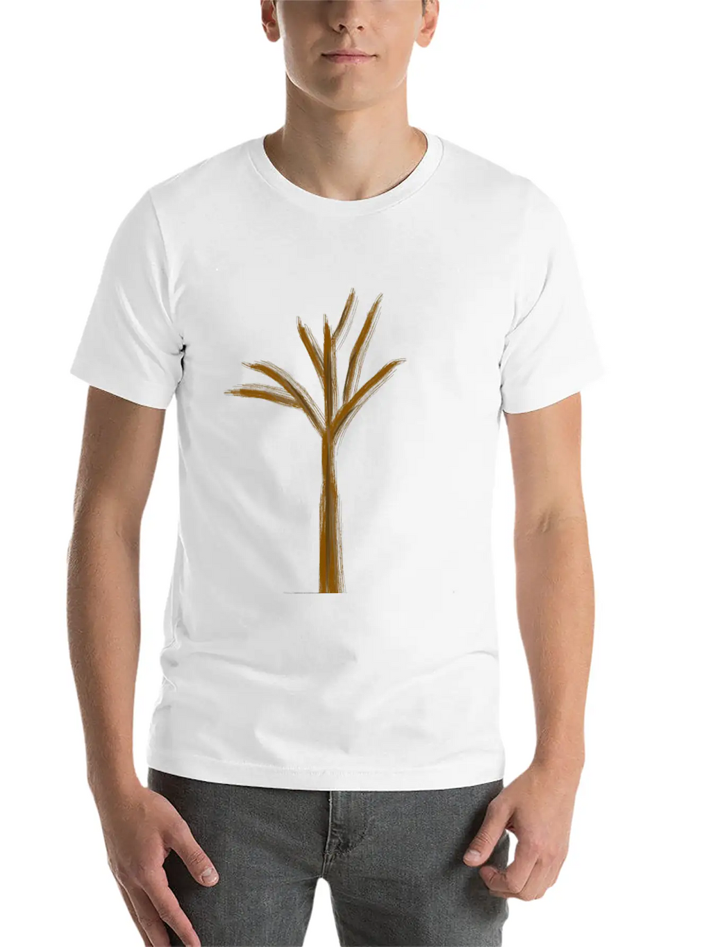 Tree Without Leaves Basic Graphic T-Shirt – Daily Comfort In Soft Cotton