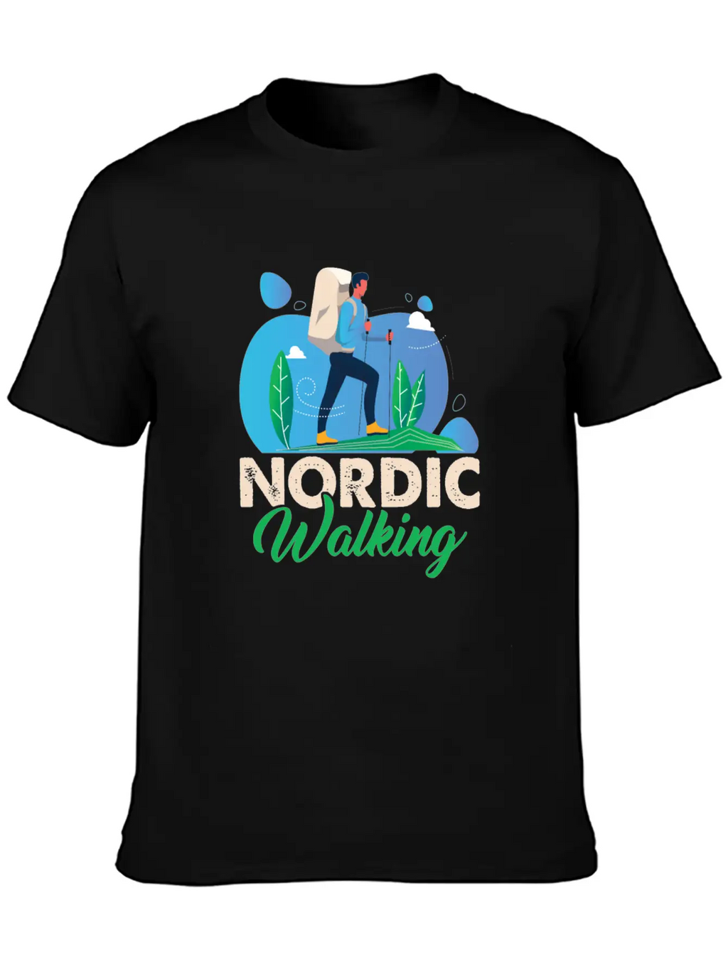 Trekking Trekkers Mountains Mountaineering Basic Graphic T-Shirt – Daily Comfort In Soft Cotton