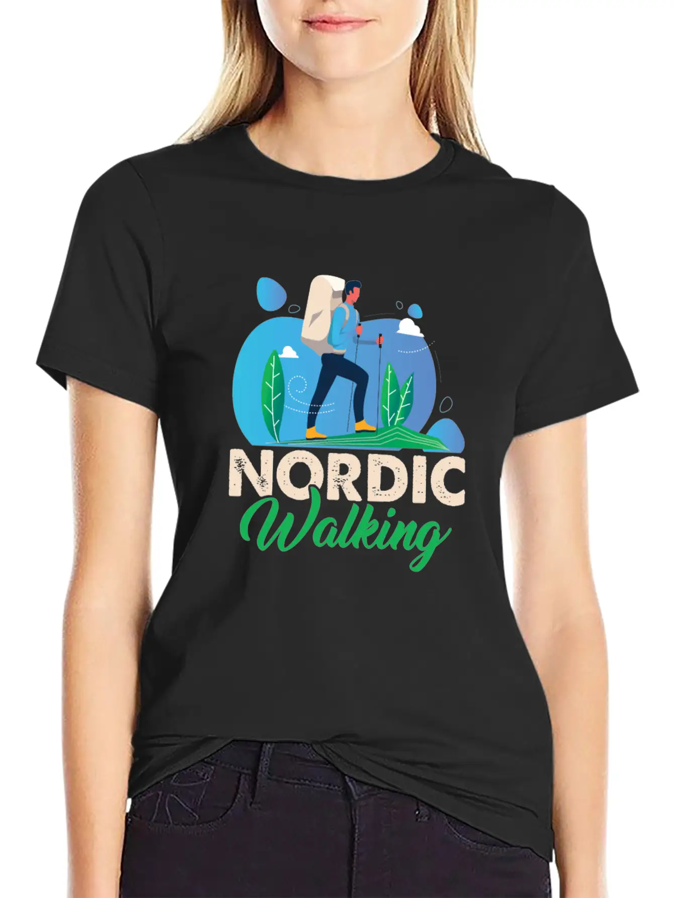 Trekking Trekkers Mountains Mountaineering Basic Graphic T-Shirt – Daily Comfort In Soft Cotton