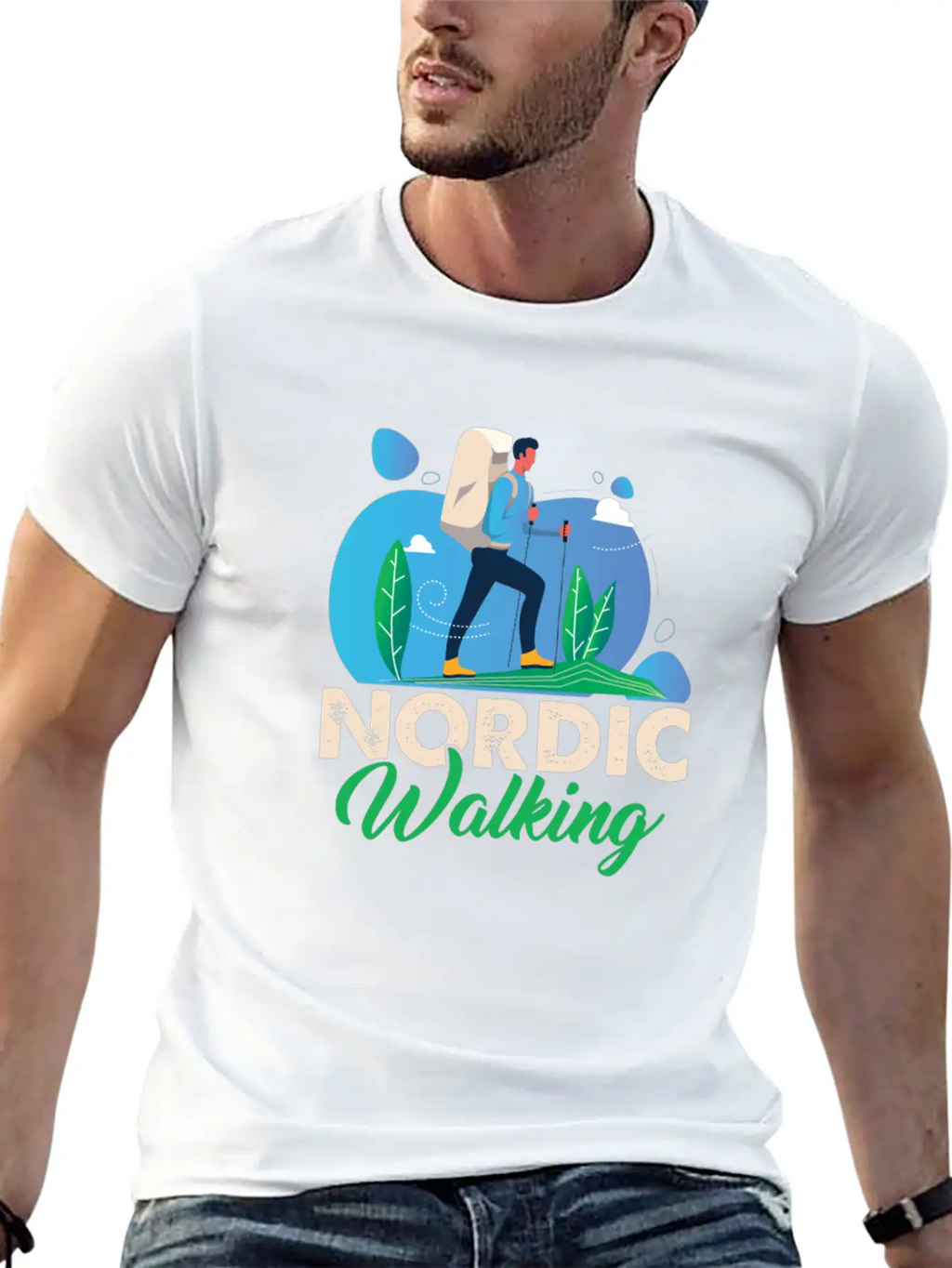 Trekking Trekkers Mountains Mountaineering Basic Graphic T-Shirt – Daily Comfort In Soft Cotton