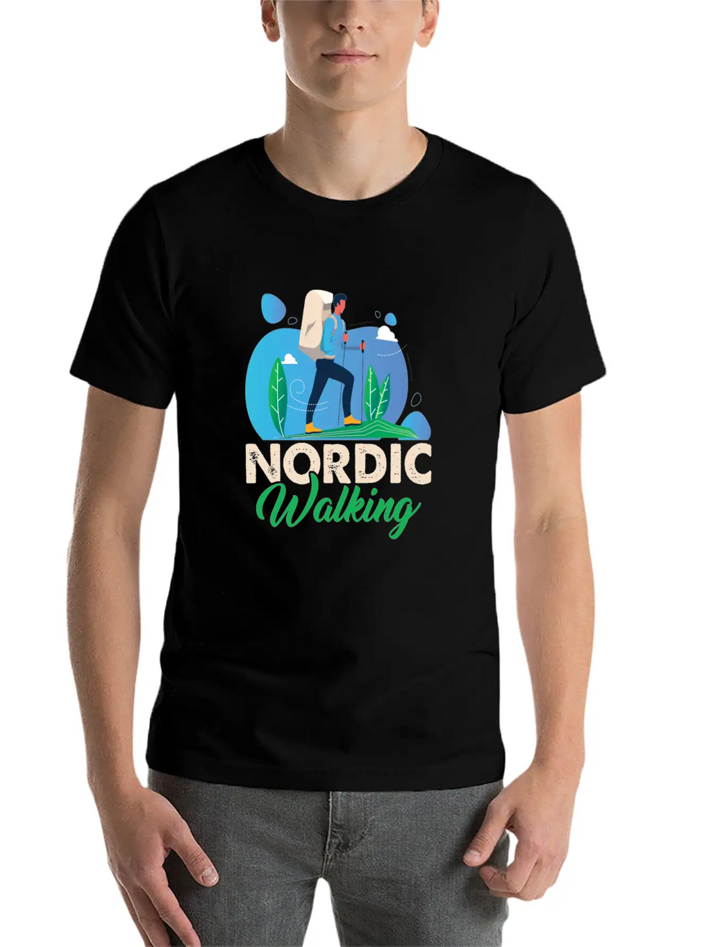 Trekking Trekkers Mountains Mountaineering Basic Graphic T-Shirt – Daily Comfort In Soft Cotton