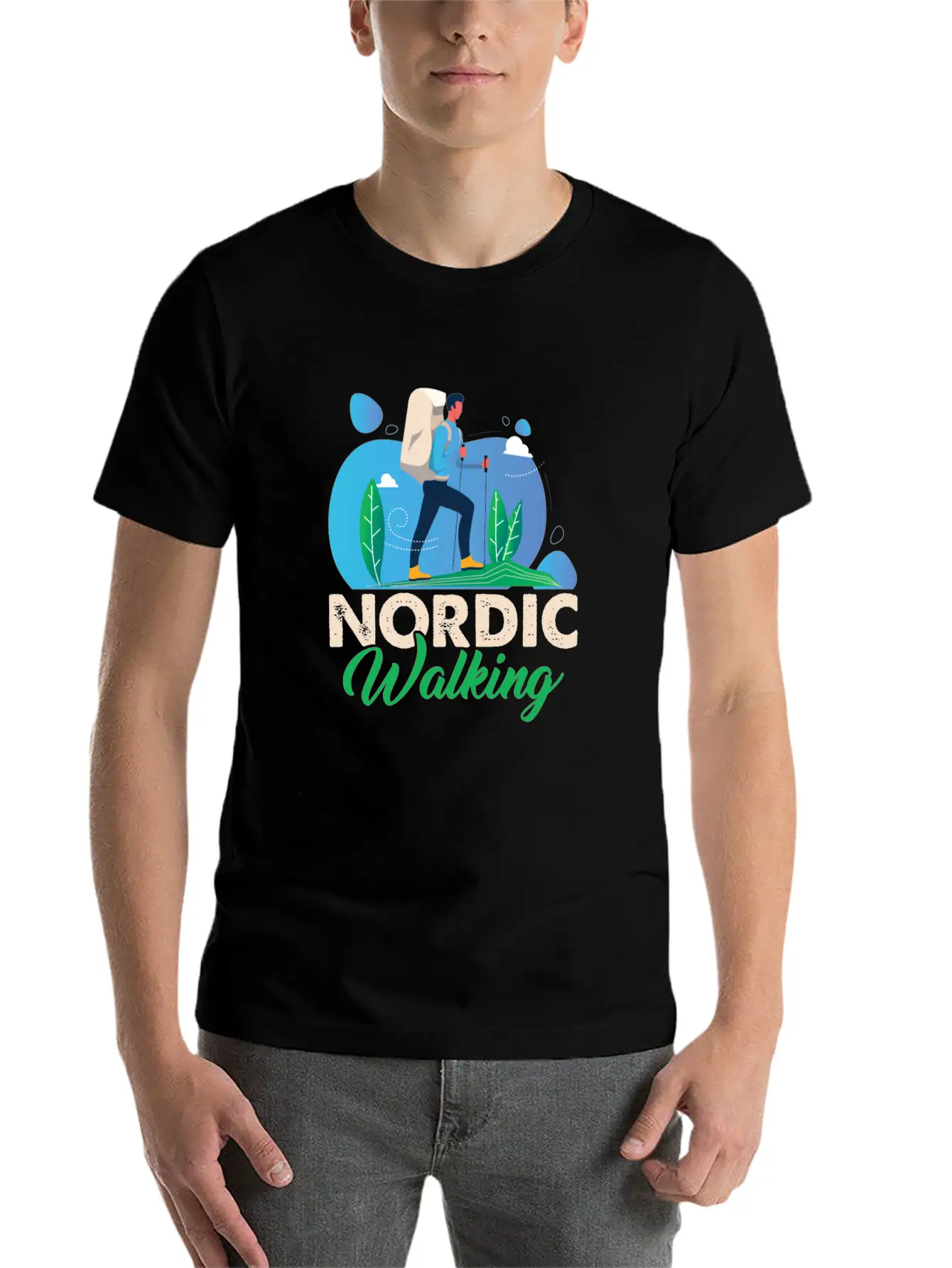 Trekking Trekkers Mountains Mountaineering Basic Graphic T-Shirt – Daily Comfort In Soft Cotton