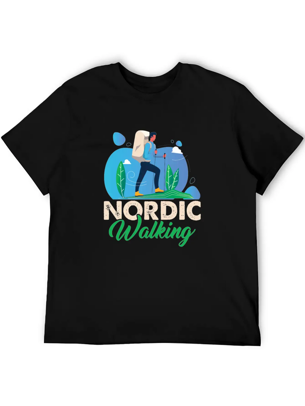 Trekking Trekkers Mountains Mountaineering Basic Graphic T-Shirt – Daily Comfort In Soft Cotton