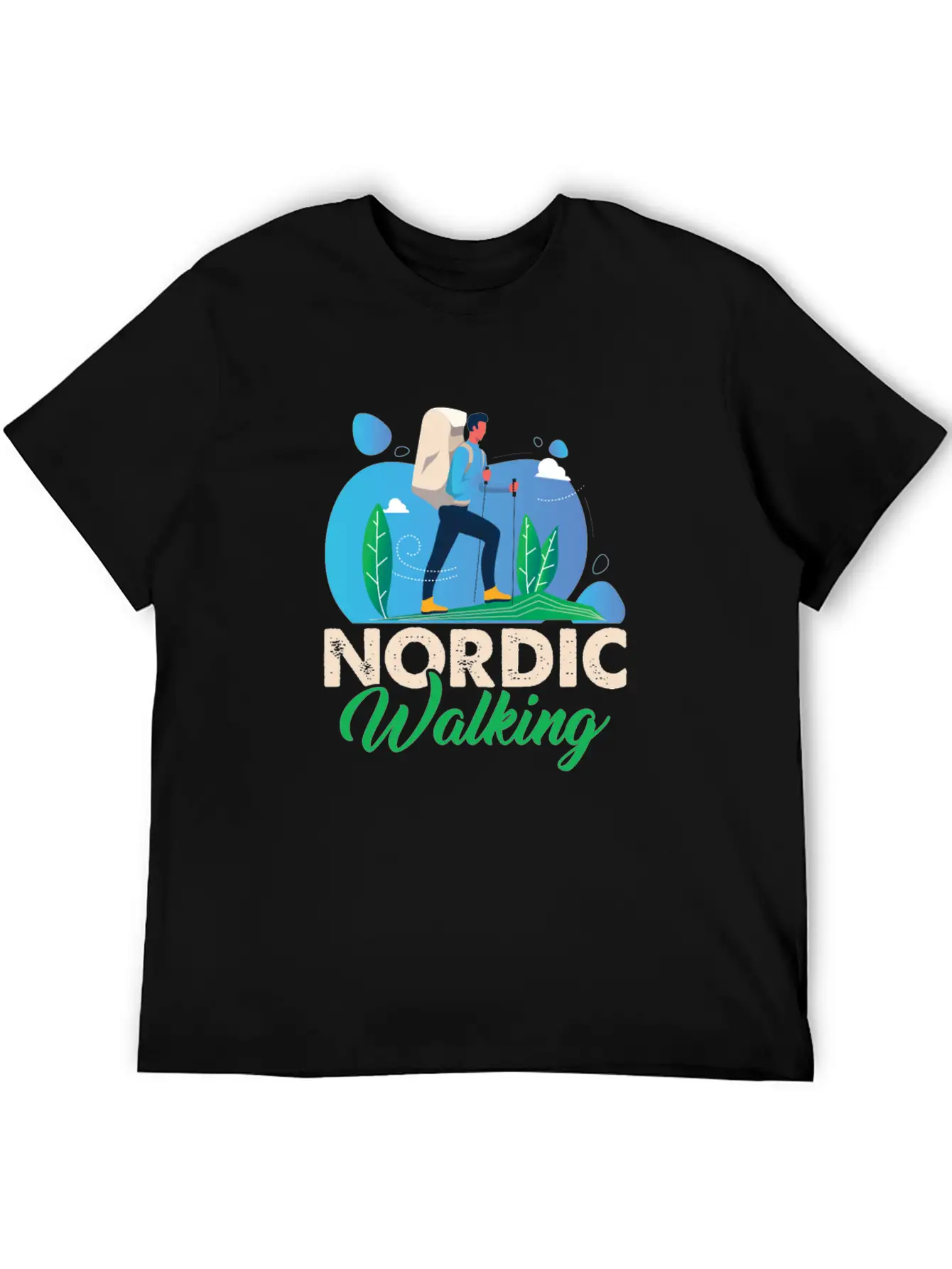 Trekking Trekkers Mountains Mountaineering Basic Graphic T-Shirt – Daily Comfort In Soft Cotton