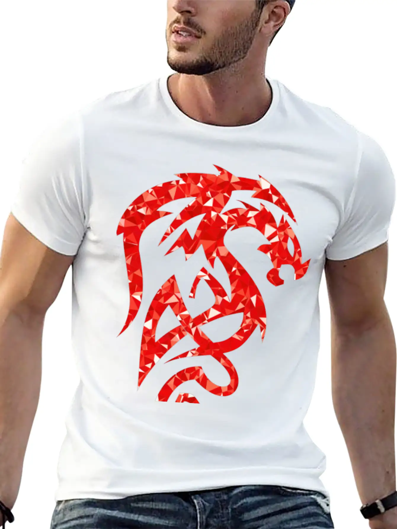Tribal 1289374 1280 Relaxed Everyday Tee – Lightweight And Durable Cotton