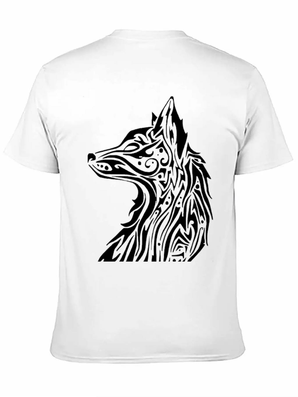 Tribal Fox Breathable Graphic T-Shirt – Perfect For Casual Days