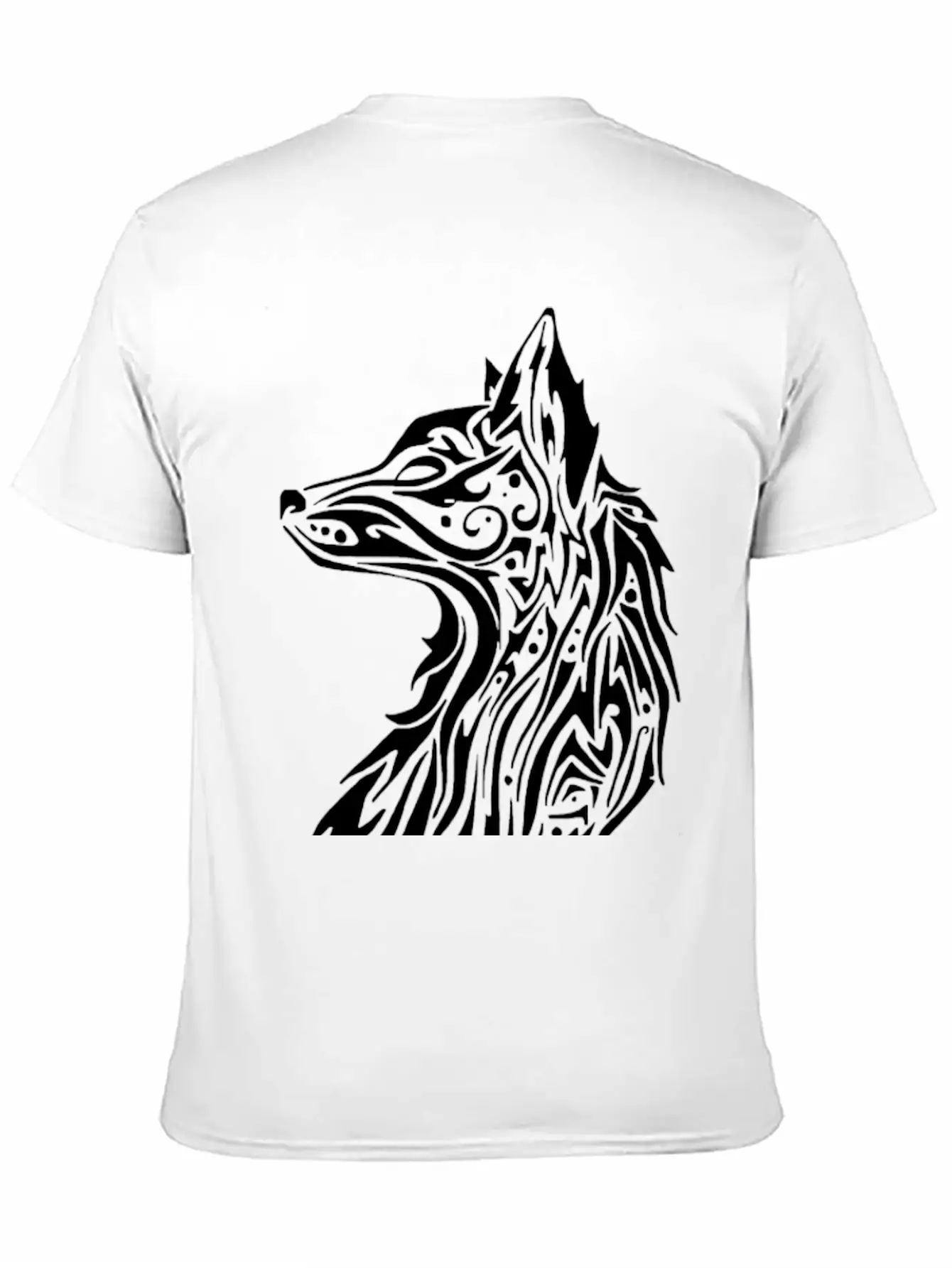 Tribal Fox Breathable Graphic T-Shirt – Perfect For Casual Days