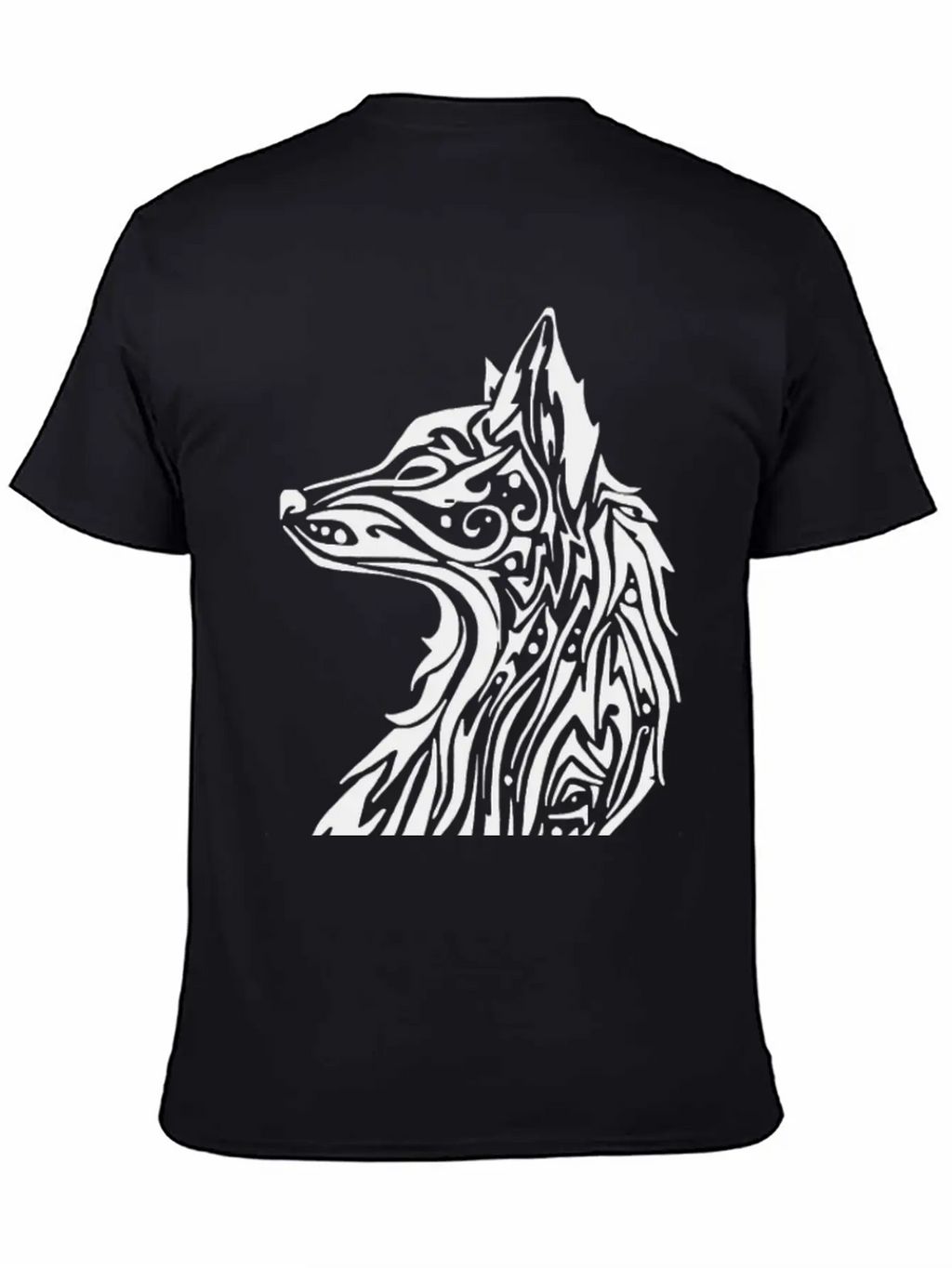 Tribal Fox Breathable Graphic T-Shirt – Perfect For Casual Days