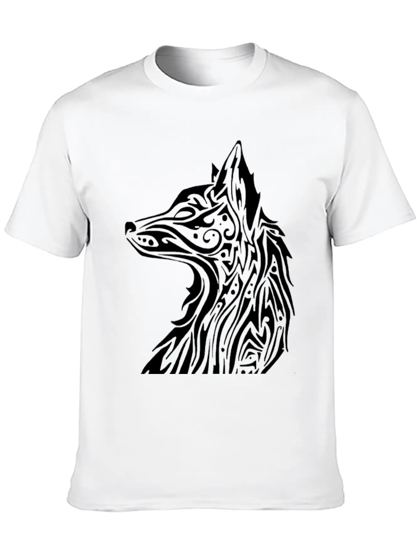 Tribal Fox Breathable Graphic T-Shirt – Perfect For Casual Days