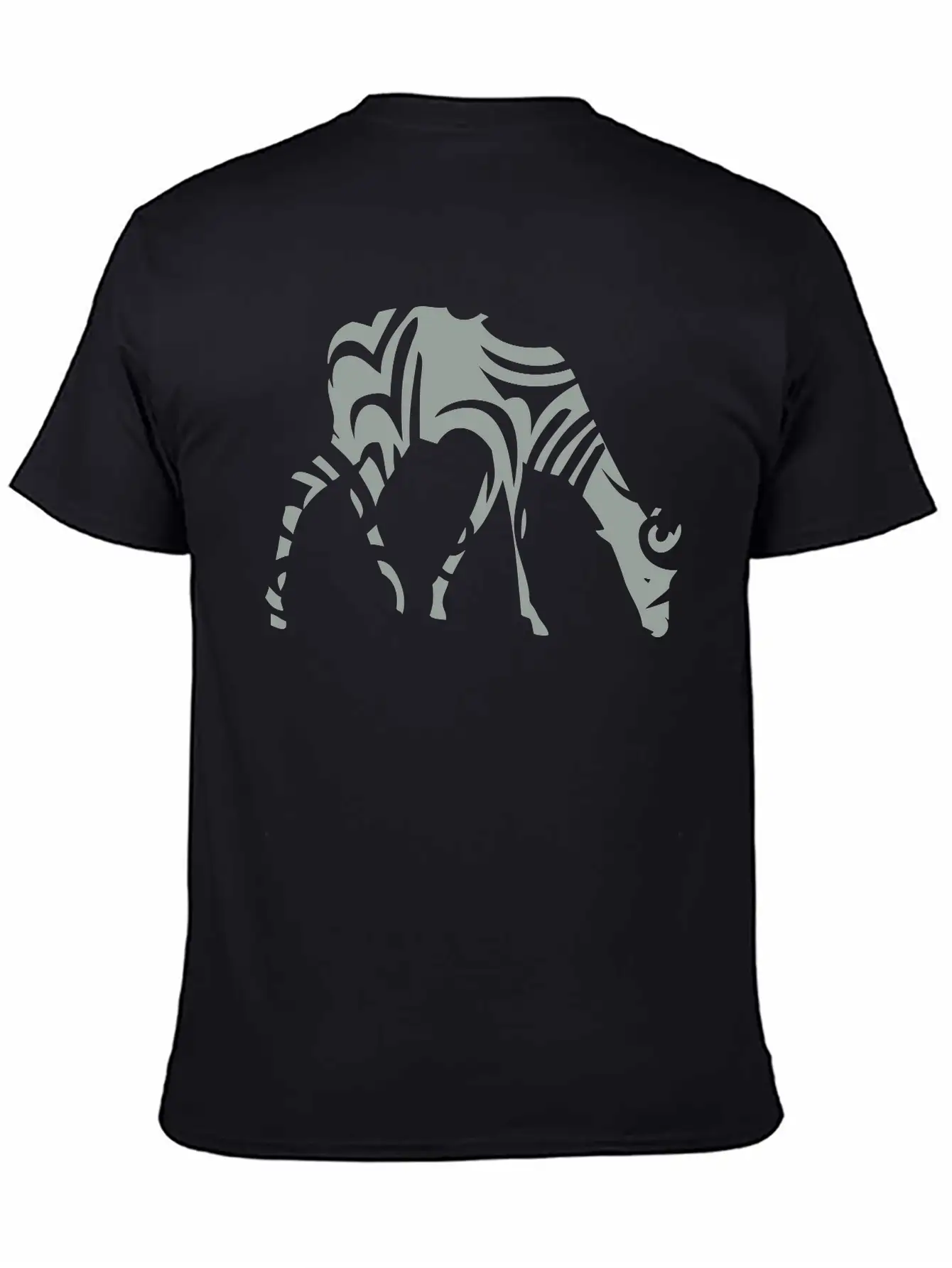 Tribal Gazelle Wild Animal Designs Stylish Everyday T-Shirt – Unisex Basic Cotton Tee