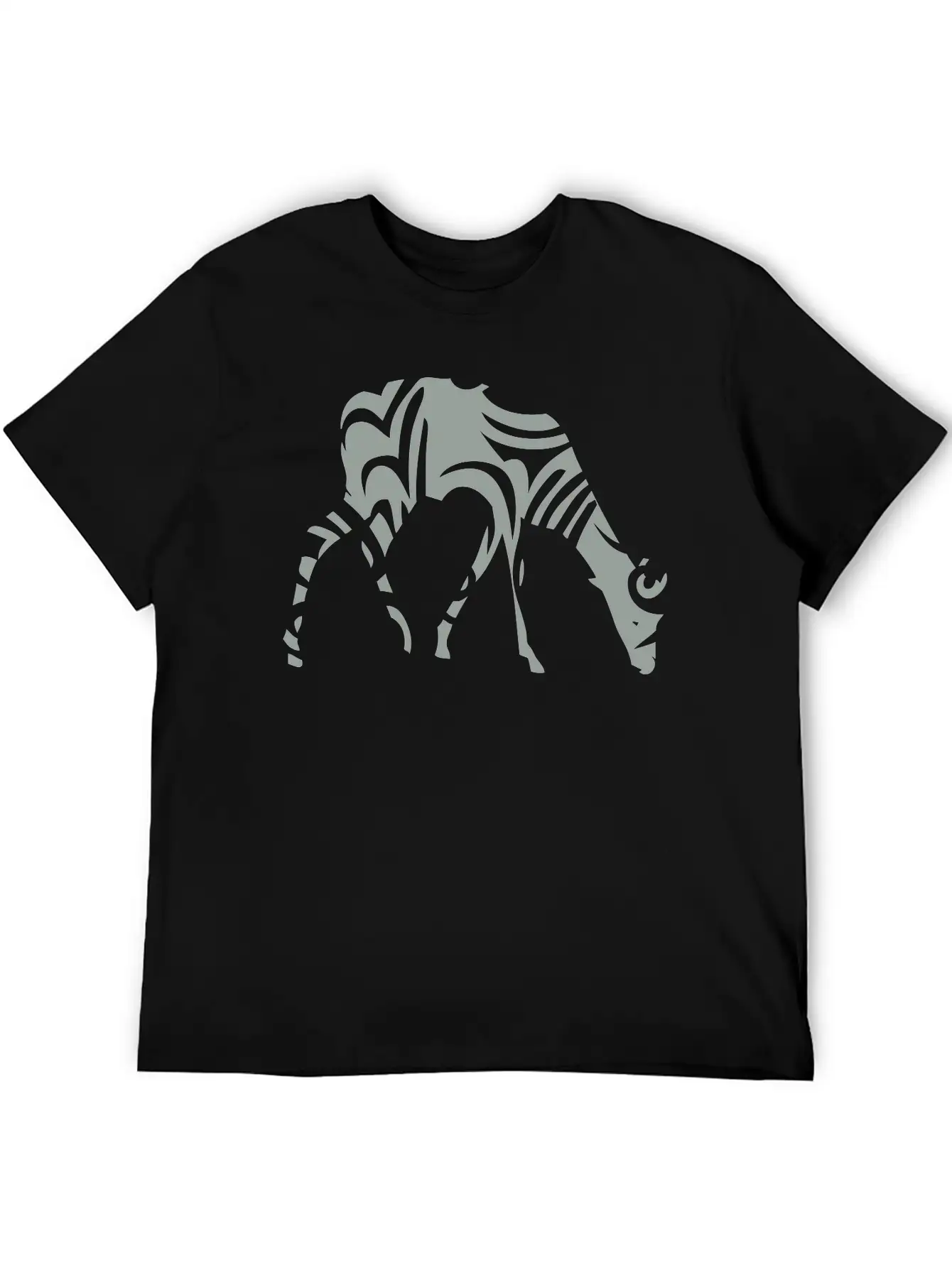 Tribal Gazelle Wild Animal Designs Stylish Everyday T-Shirt – Unisex Basic Cotton Tee