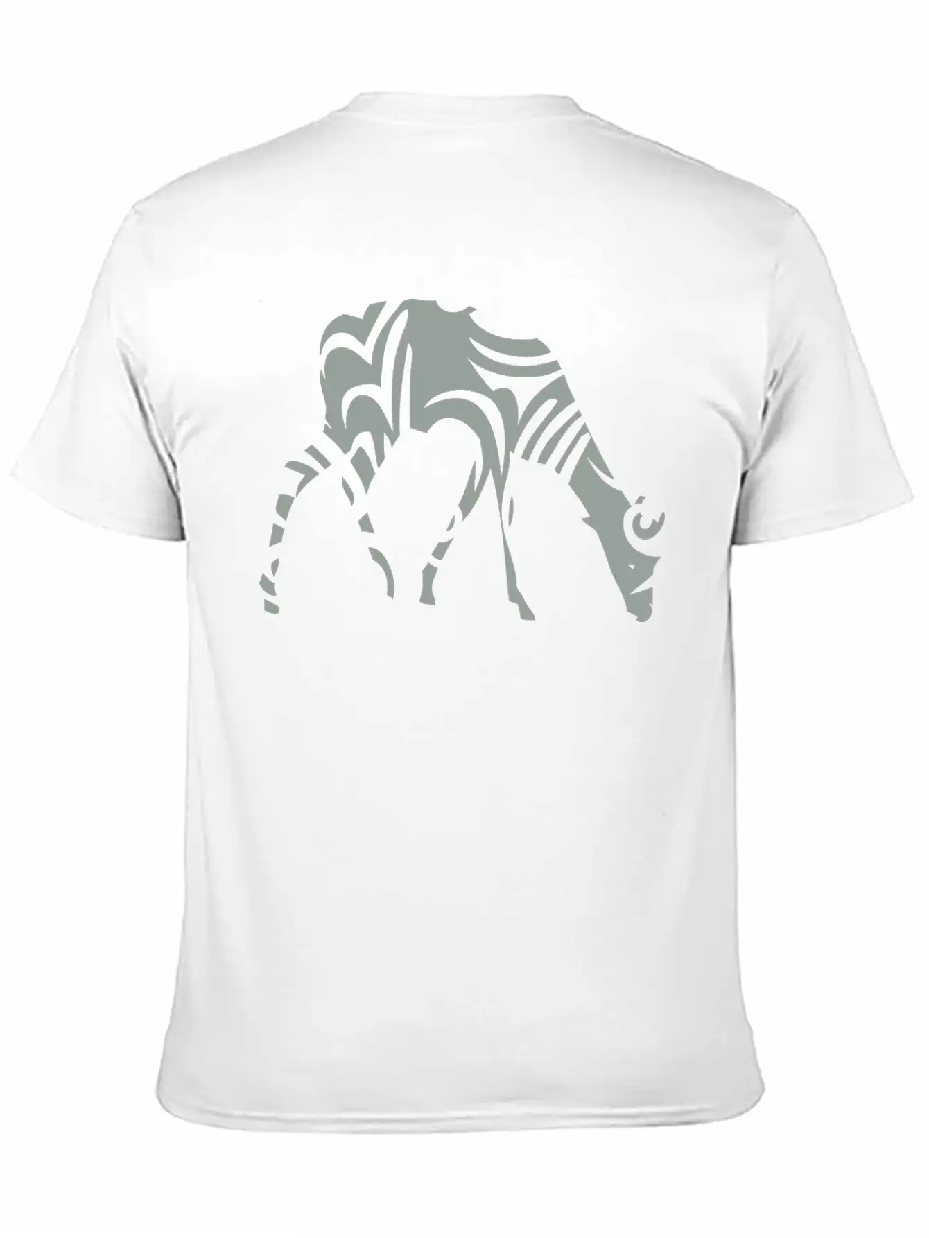 Tribal Gazelle Wild Animal Designs Stylish Everyday T-Shirt – Unisex Basic Cotton Tee