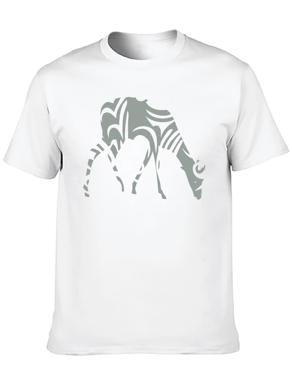 Tribal Gazelle Wild Animal Designs Stylish Everyday T-Shirt – Unisex Basic Cotton Tee