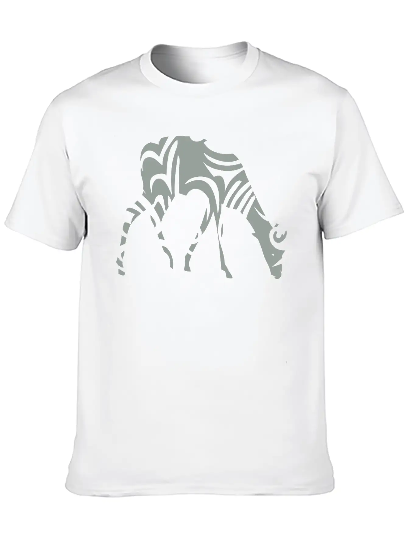 Tribal Gazelle Wild Animal Designs Stylish Everyday T-Shirt – Unisex Basic Cotton Tee