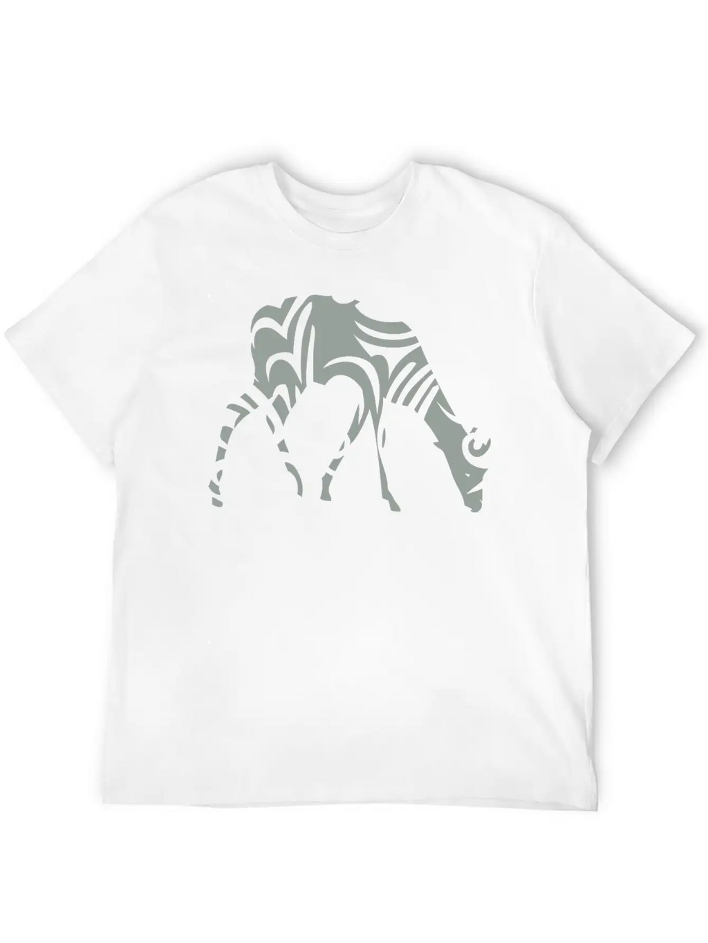Tribal Gazelle Wild Animal Designs Stylish Everyday T-Shirt – Unisex Basic Cotton Tee
