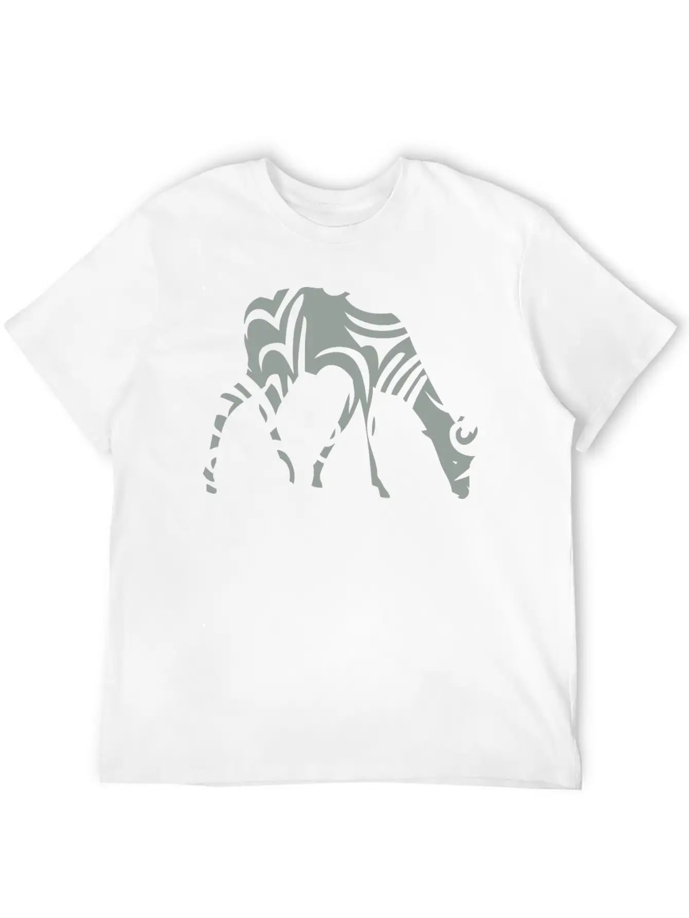 Tribal Gazelle Wild Animal Designs Stylish Everyday T-Shirt – Unisex Basic Cotton Tee