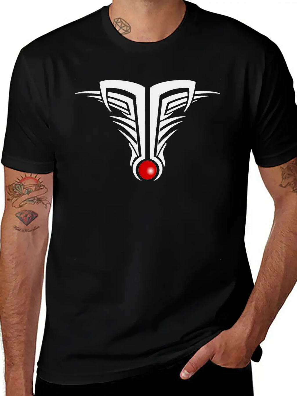 Tribal Logo Classic Cotton Tee – Unisex Comfort For Any Season