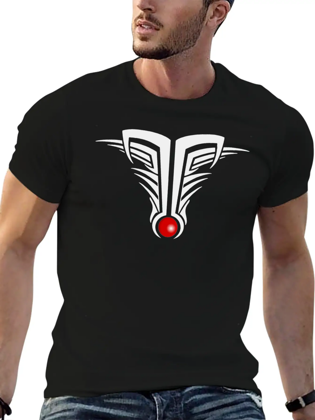 Tribal Logo Classic Cotton Tee – Unisex Comfort For Any Season